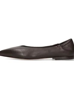 Leder-Ballerinas "Alora 1" in Braun