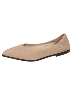 Leder-Ballerinas "Alora 1" in Beige