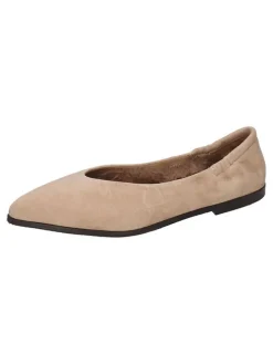 Leder-Ballerinas "Alora 1" in Beige