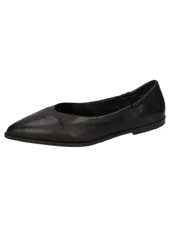 Leder-Ballerinas "Alora 1" in Schwarz