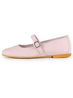 Leder-Ballerinas "Amanata" in Rosa