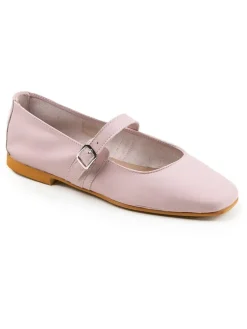 Leder-Ballerinas 