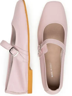 Leder-Ballerinas 