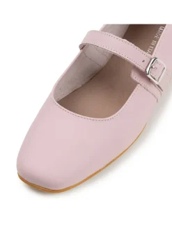 Leder-Ballerinas 
