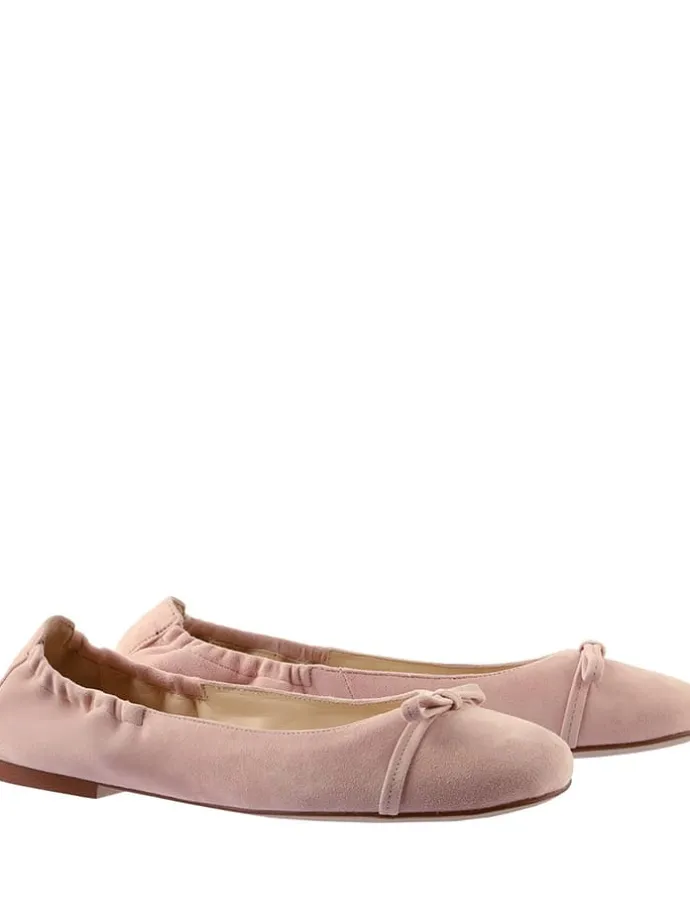 Leder-Ballerinas "Betty" in Rosa
