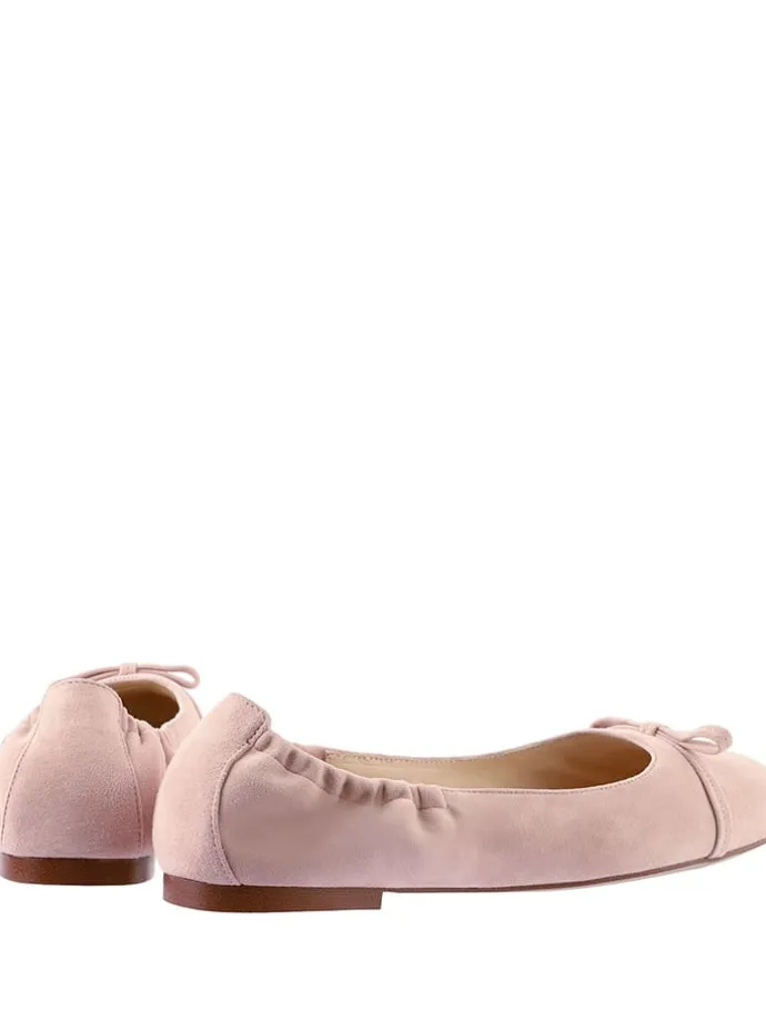 Leder-Ballerinas "Betty" in Rosa