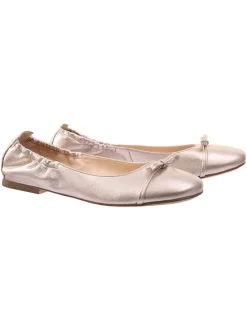 Leder-Ballerinas "Betty" in Rosa