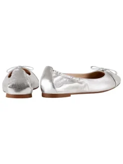Leder-Ballerinas 