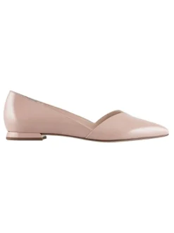 Leder-Ballerinas "Boulevard 10" in Beige