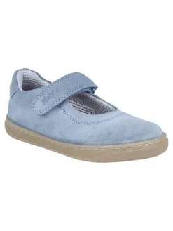 Leder-Ballerinas "Dash" in Hellblau