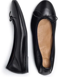 Leder-Ballerinas 