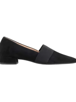 Leder-Ballerinas "Evency" in Schwarz