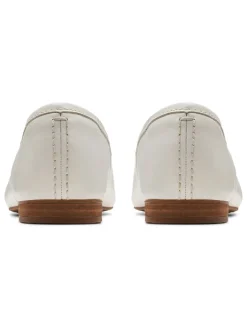 Leder-Ballerinas ''Fawna'' in Weiß