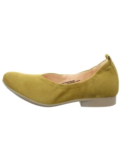 Leder-Ballerinas "Guad2" in Gelb