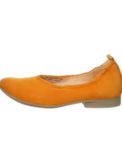 Leder-Ballerinas "Guad2" in Orange
