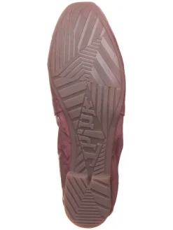 Leder-Ballerinas in Lila