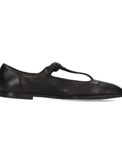 Leder-Ballerinas 