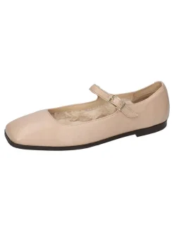 Leder-Ballerinas "Livia 7" in Beige