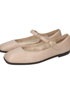 Leder-Ballerinas 