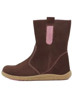 Leder-Barfuß-Boots in Braun