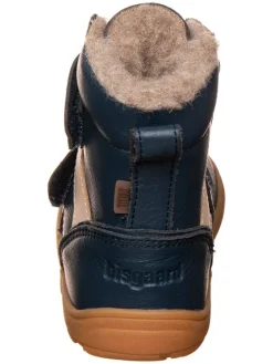 Leder-Barfußschuhe in Dunkelblau