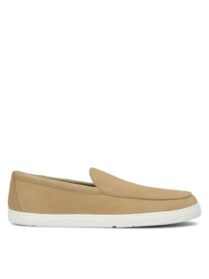 Leder-Barfußschuhe "Ghent" in Beige