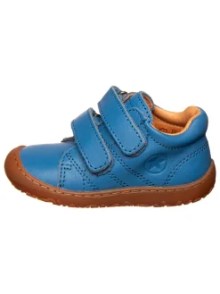 Leder-Barfußschuhe in Blau