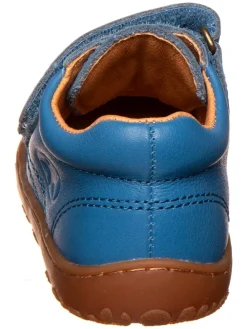 Leder-Barfußschuhe in Blau