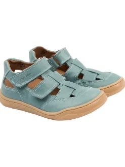 Leder-Barfußschuhe in Blau