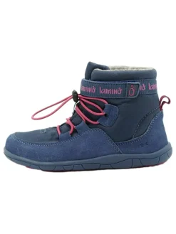 Leder-Barfußschuhe in Blau