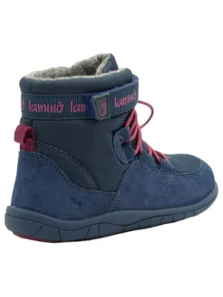 Leder-Barfußschuhe in Blau