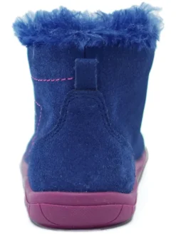 Leder-Barfußschuhe in Blau
