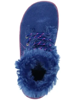 Leder-Barfußschuhe in Blau