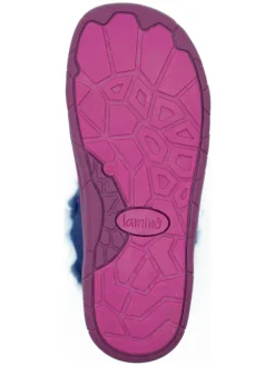 Leder-Barfußschuhe in Blau