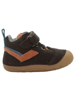 Leder-Barfußschuhe in Braun