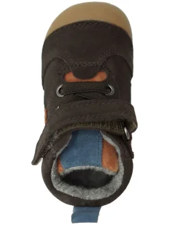 Leder-Barfußschuhe in Braun