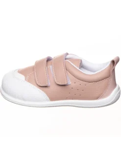 Leder-Barfußschuhe in Creme