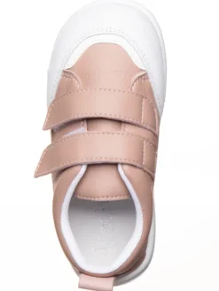 Leder-Barfußschuhe in Creme