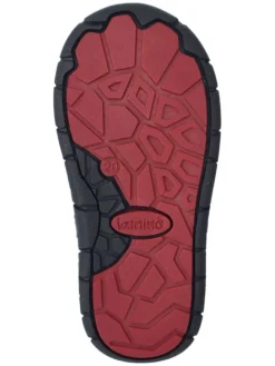 Leder-Barfußschuhe in Dunkelblau