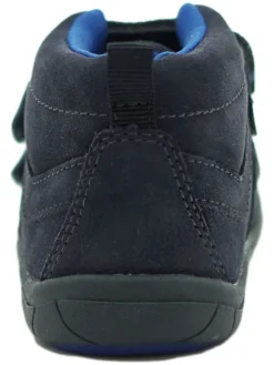 Leder-Barfußschuhe in Dunkelblau