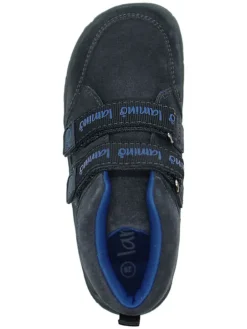 Leder-Barfußschuhe in Dunkelblau