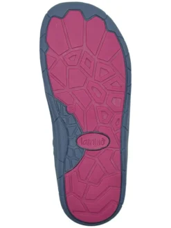 Leder-Barfußschuhe in Dunkelblau