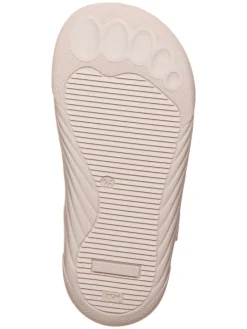 Leder-Barfußschuhe in Gold