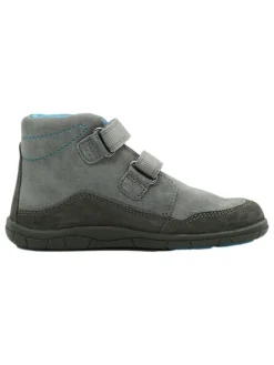 Leder-Barfußschuhe in Grau