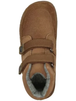 Leder-Barfußschuhe in Hellbraun