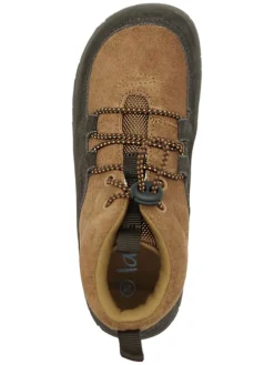 Leder-Barfußschuhe in Hellbraun