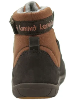 Leder-Barfußschuhe in Hellbraun