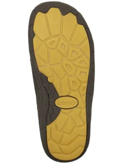 Leder-Barfußschuhe in Hellbraun