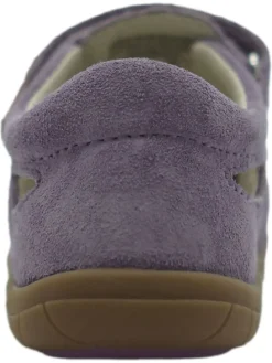 Leder-Barfußschuhe in Lila