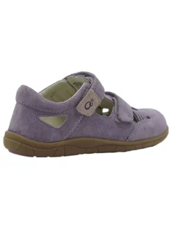 Leder-Barfußschuhe in Lila